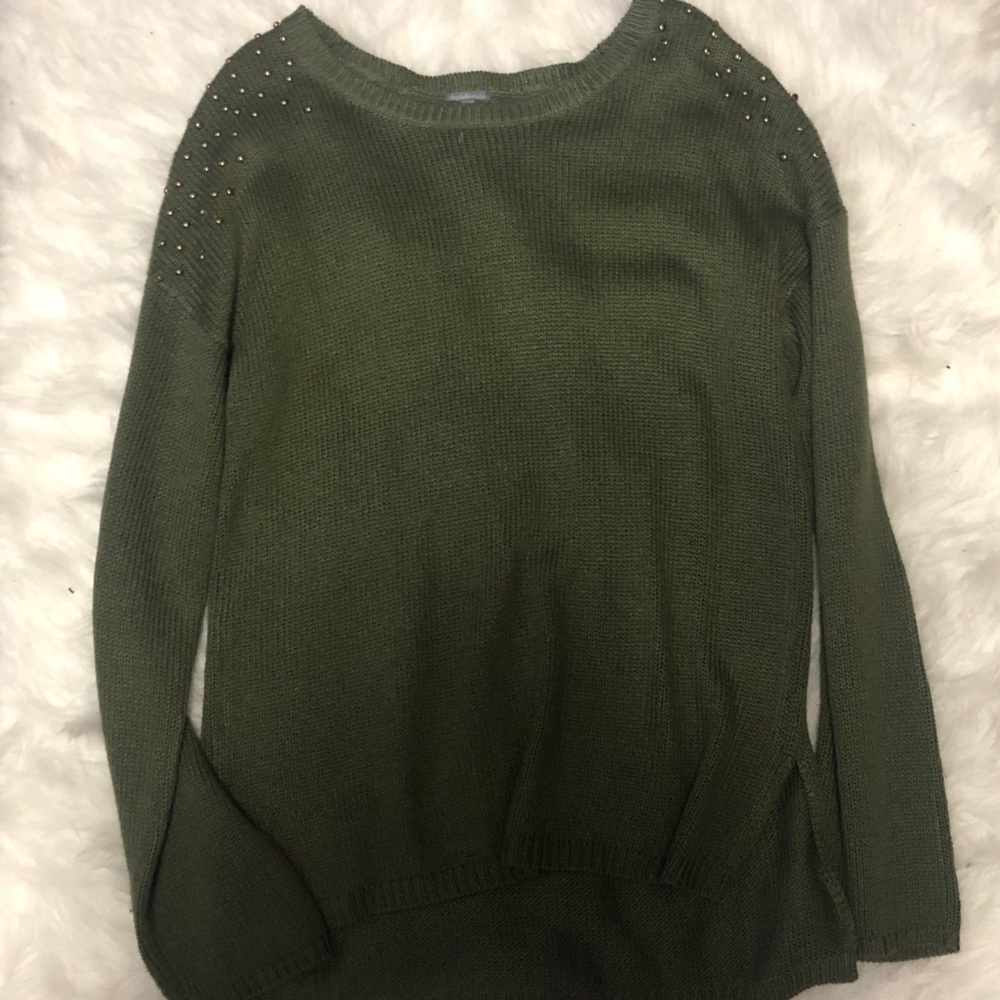 Olive green sweater